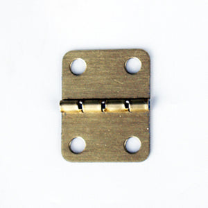 A091 - 1'' Width X 1 1/4'' Height Stop Hinge, Brass Finish