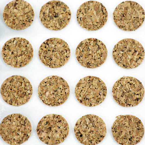 Z019 1/2'' Self Adhesive Cork Dots for Feet Small Box Hardware