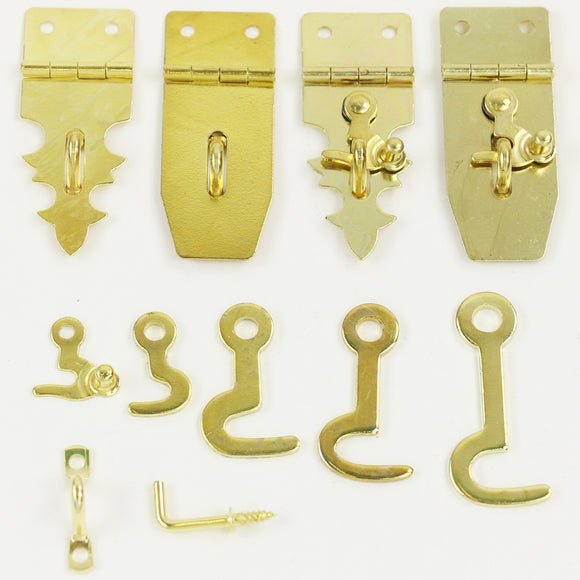 Brass Hasps & Hooks