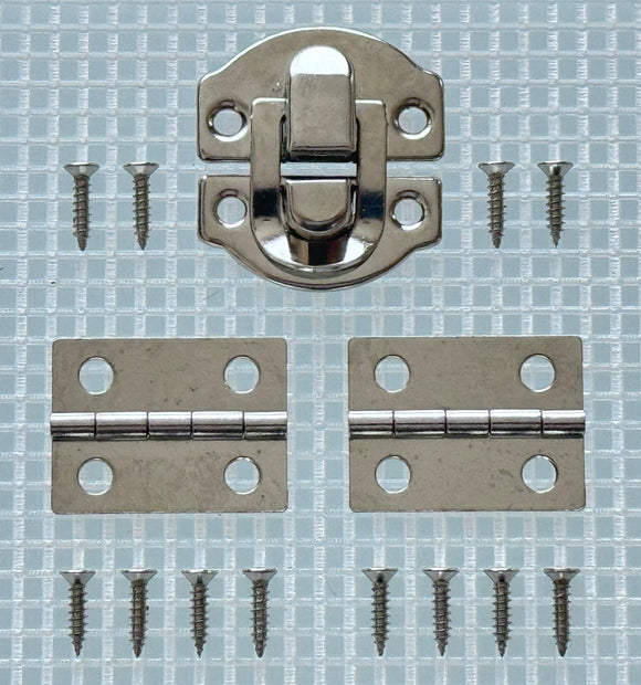 Y032 Kit - Decorative Nickel Hardware Box Kit