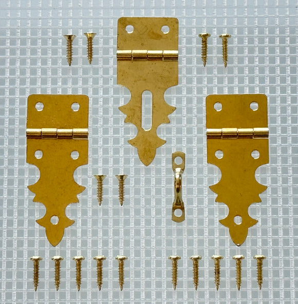 Y401 Kit - Decorative Brass Hardware Box Kit