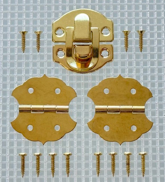 Y031 Kit - Decorative Brass Hardware Box Kit