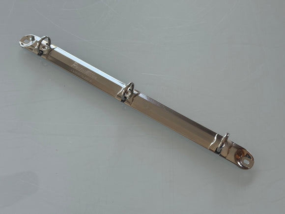 R082 - 1/2'' Capacity, Letter Size, Nickel Plated Binder Ring, No Triggers