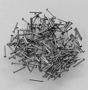 K122 - 1/2'' #18 Solid Br. Nickel Plated Escutcheon Pins (1 oz.)