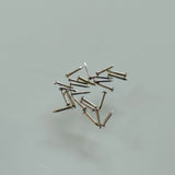 K142 - 1/4'' #20 Solid Br. Nickel Plated Escutcheon Pins (1 gr.)