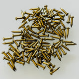 K381 - 3/8'' #15 Solid Brass Escutcheon Pins (1 oz.)