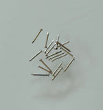 K382 - 3/8'' #20 Solid Br. Nickel Plated Escutcheon Pins (1 gr.)