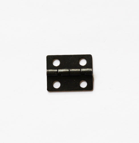 A033 - 3/4'' Width X 5/8'' Height Stop  Hinge, Black Ni. Finish