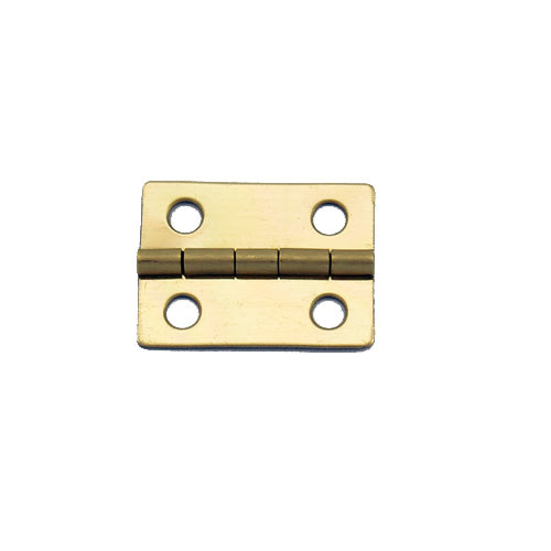 A061 - 1'' Width X 3/4'' Height Hinge, Brass Finish