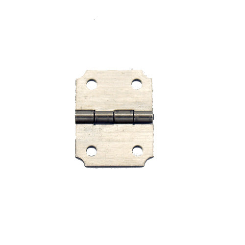 A292 - 3/4'' Width X 1'' Height Dec. Hinge, Nickel Finish