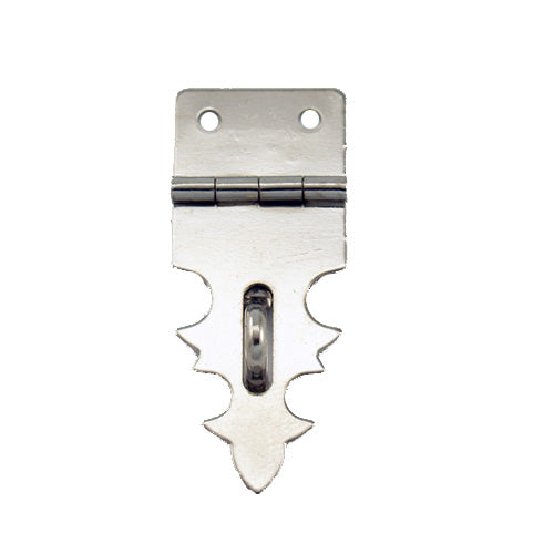 B202 - 3/4'' Width X 1 7/8'' Height Dec. Hasp, Nickel Finish