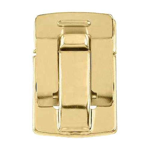 D341 - 1 1/4'' Width X 1 7/8'' Height Snap Catch, Brass Finish