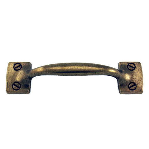 F924 - 5'' Antique Br. Plated Metal Utility Handle