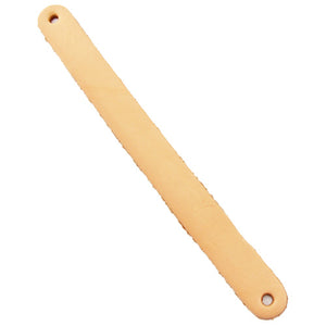 F939 - 8 1/2'' long, 3/4'' wide Natural Leather Strap Handle