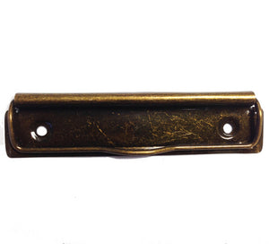 H854 - 4 3/4'' Antique Br. Clipboard Clips