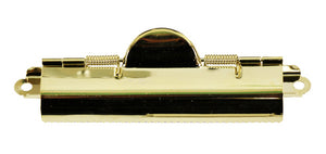 H861 - 4 3/8'' Brass Clipboard Clips