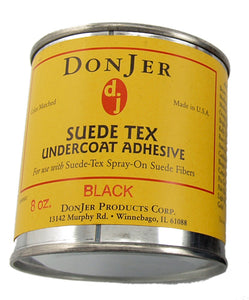 M019 - Black Suede Tex Adhesive