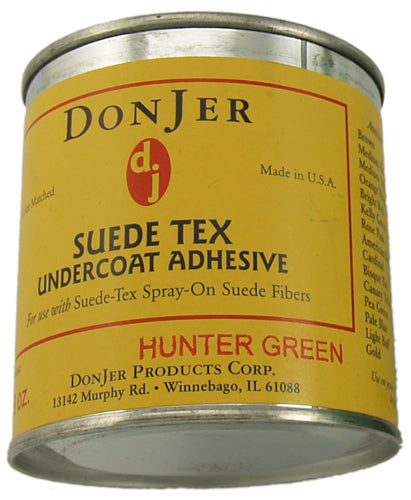 M049 - x-Hunter Green-x CLEAR Suede Tex Adhesive