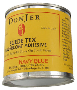 M059 - Navy Blue Suede Tex Adhesive
