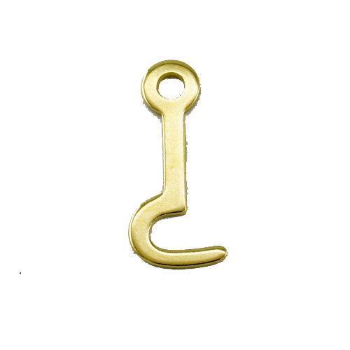 N121 - 1 1/2'' Brass Hook