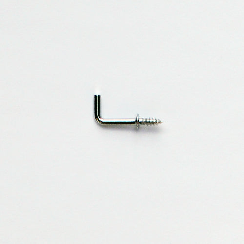 N612 - 1/2'' Nickel Shouldered Square Hook (10 pack)