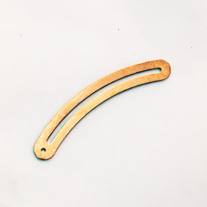 Q121 - Brass Plated Sliding Arc Lid Stay